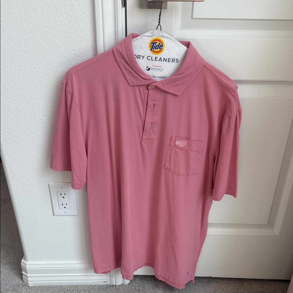 Peter Millar Pink Polo Shirt